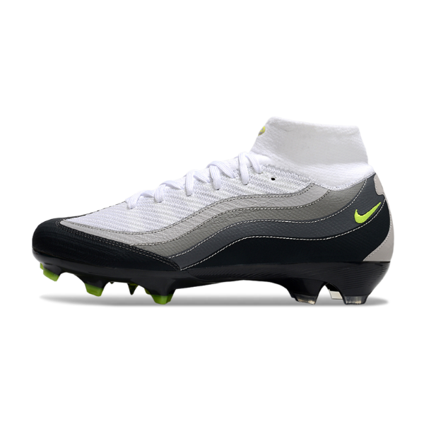Nike Air Zoom Mercurial Superfly 10 Elite Air Max 95 Pack Black and White FG Kids