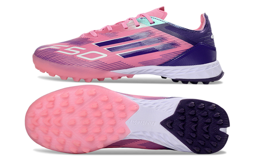 Adidas F50+Elite Pink and Purple Kids TF