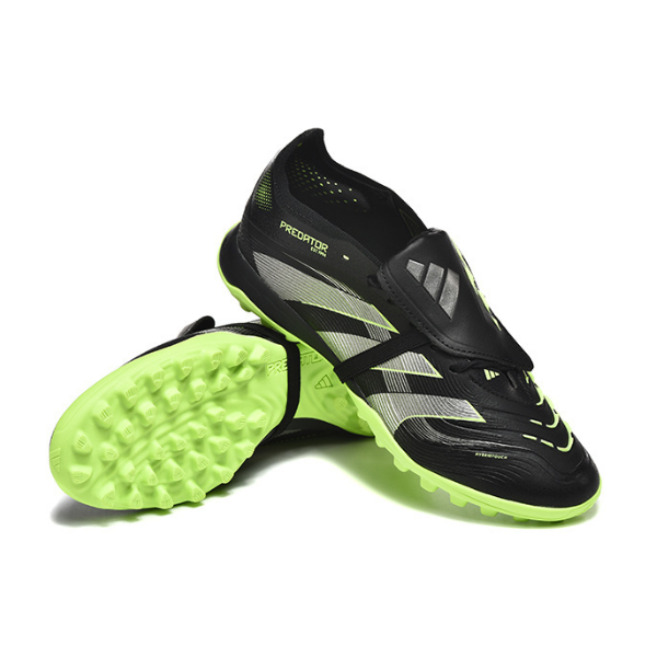 Adidas Predator 25 Fold-Over Tongue League Eletric Stealth Pack Turf TF Kids Football Boot