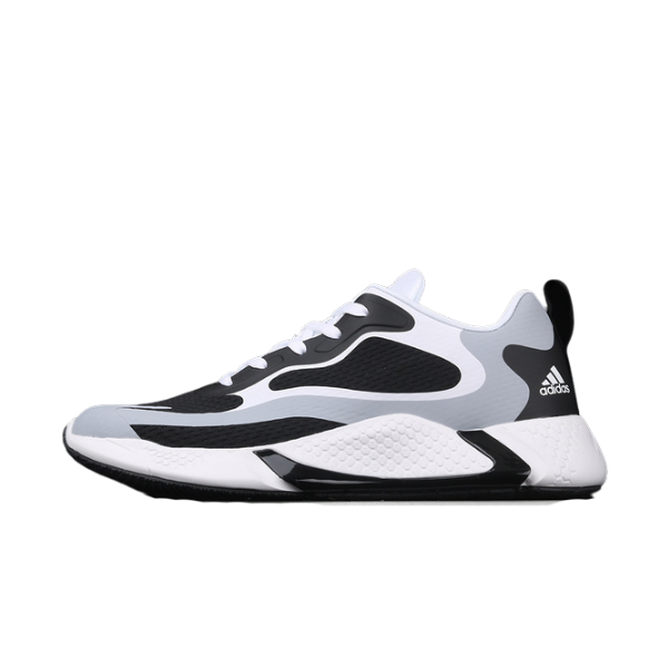 Adidas Alphabounce Instinct Black Gray and White Running Shoes