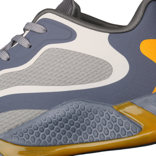Adidas Alphabounce Instinct Gray and Yellow Running Shoes