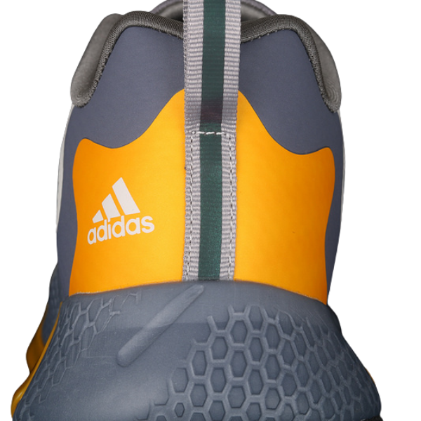 Adidas Alphabounce Instinct Gray and Yellow Running Shoes