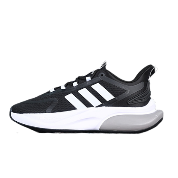 Adidas Alphabounce + Black and White Running Shoes