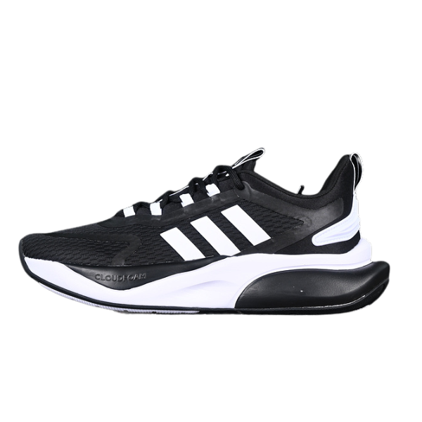 Adidas Alphabounce + White and Black Running Shoes