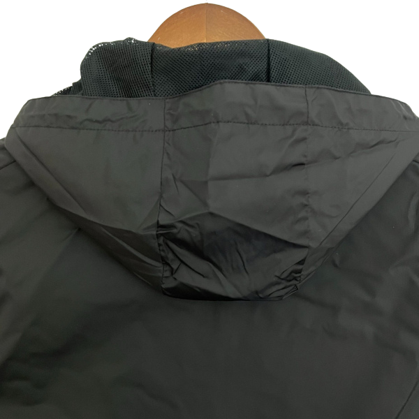 Adidas Black and Grey Windbreaker Jacket