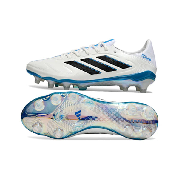 Adidas Copa Pure III Elite White and Blue FG