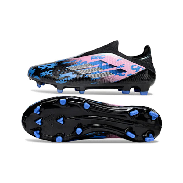 Adidas F50 Elite Laceless Black and White FG
