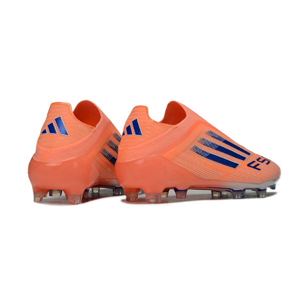 Adidas F50 Elite Laceless Coral Blaze Firm Ground FG Kids Football Boot