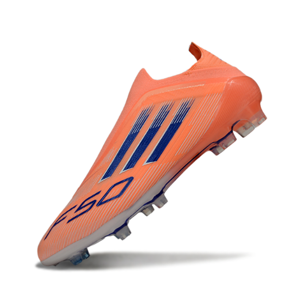 Adidas F50 Elite Laceless Coral Blaze Firm Ground FG Kids Football Boot