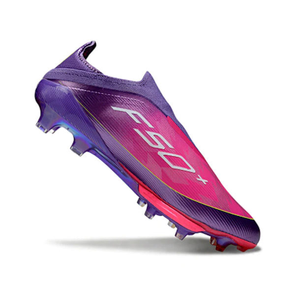 Adidas F50+ Elite Laceless Purple Lamine Yamal Pack FG