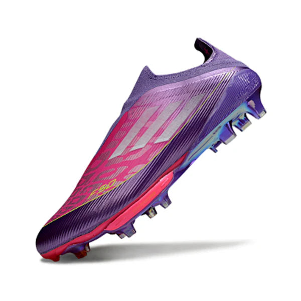 Adidas F50+ Elite Laceless Purple Lamine Yamal Pack FG