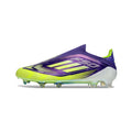 Adidas F50 Elite Laceless Purple and Green FG