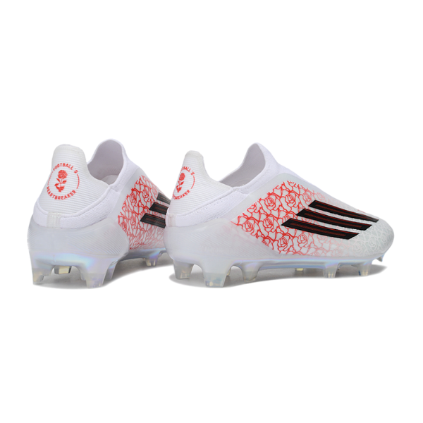Adidas F50 Elite Laceless White Lamine Yamal Pack Firm Ground FG Kids Football Boot
