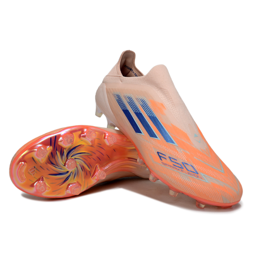 Adidas F50 Elite Sparkfusion Laceless Coral Blaze Pack FG Kids