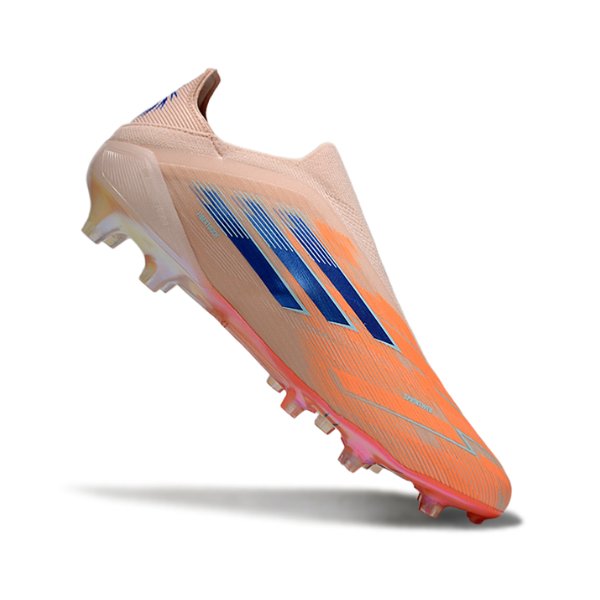 Adidas F50 Elite Sparkfusion Laceless Coral Blaze Pack FG Kids