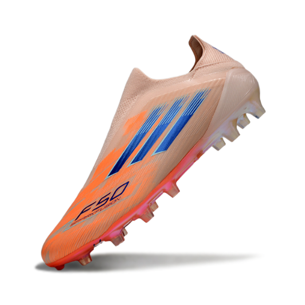 Adidas F50 Elite Sparkfusion Laceless Coral Blaze Pack FG Kids