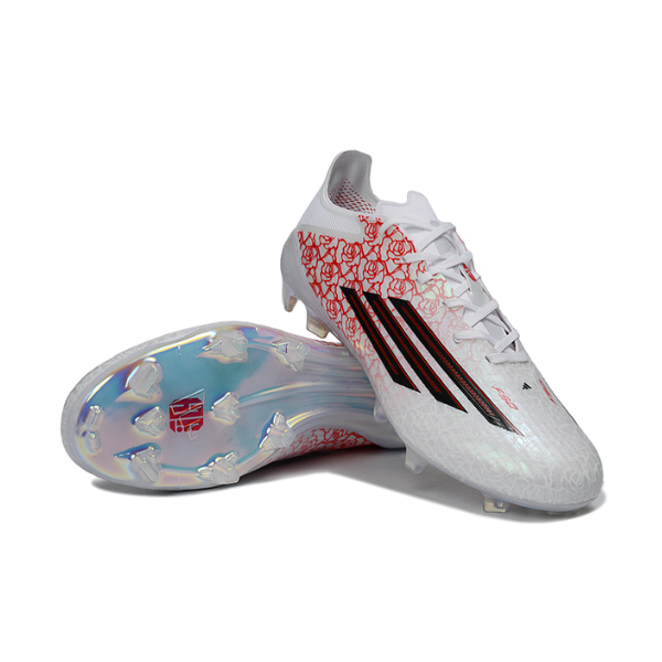 Adidas F50 Elite White Lamine Yamal Pack Firm Ground FG Kids Football Boot