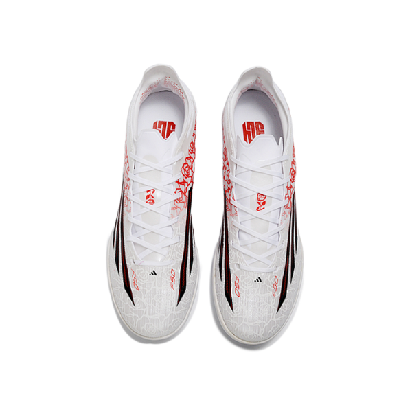 Adidas F50 Elite White Lamine Yamal Pack Turf TF Kids Football Boot