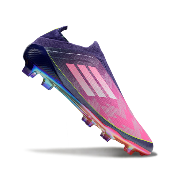Adidas F50 Elite Laceless Purple Lamine Yamal Pack FG Kids