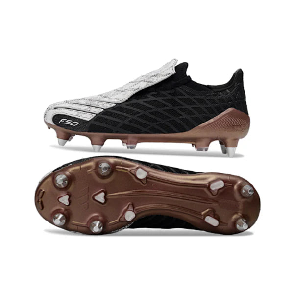 Adidas F50 Spider Black, White and Bronze SG