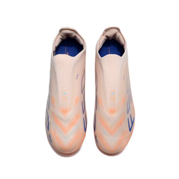 Adidas F50+ Elite Laceless Sparkfusion Coral Blaze Pack Firm Ground FG Kids Football Boot