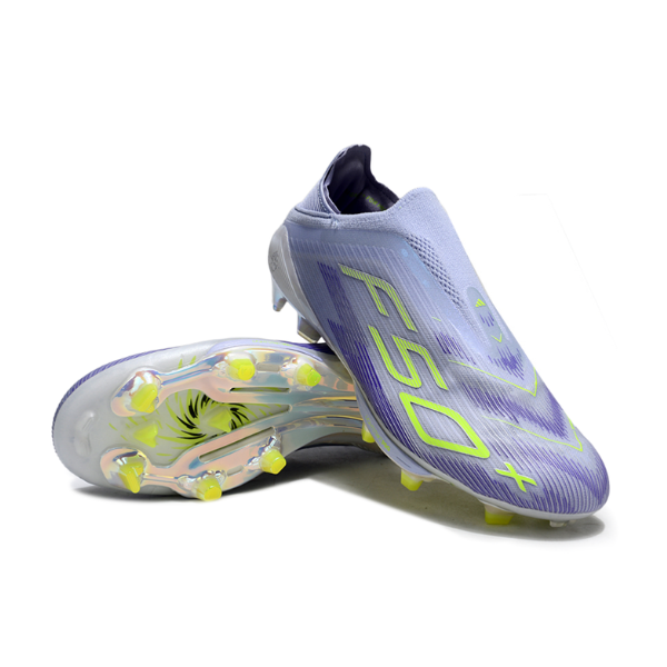 Adidas F50+ Elite Laceless Sparkfusion Radiant Blaze Pack Firm Ground FG Kids Football Boot