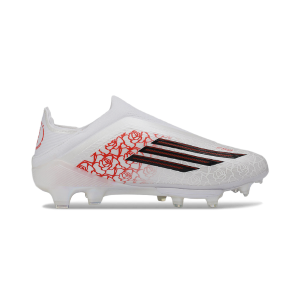 Adidas F50+ Elite Laceless White Lamine Yamal Pack Firm Ground FG Kids Football Boot