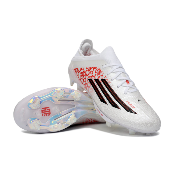 Adidas F50+ Elite White Lamine Yamal Pack Firm Ground FG Kids Football Boot