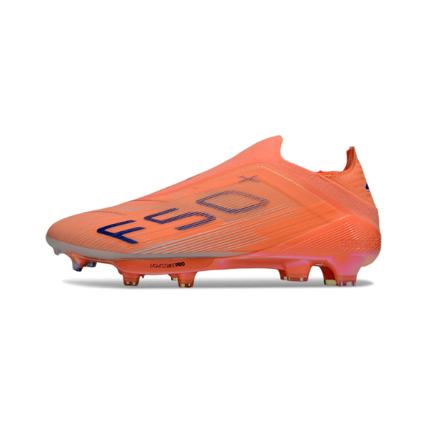 Adidas F50+ Laceless Elite Coral Blaze Pack Firm Ground FG Kids Football Boot