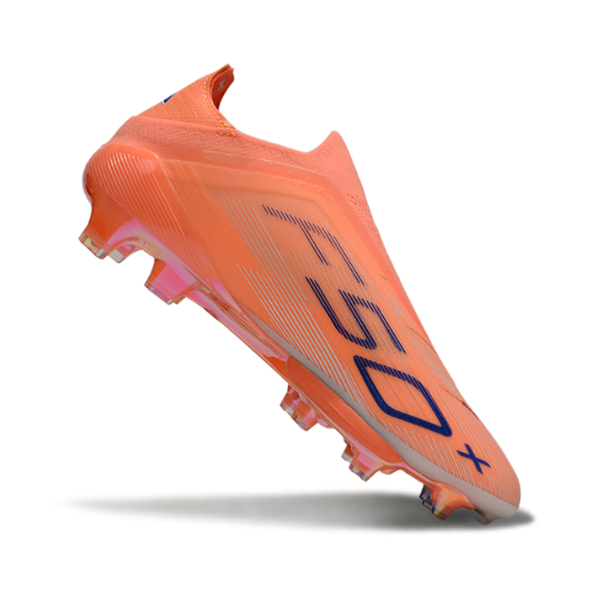 Adidas F50+ Laceless Elite Coral Blaze Pack Firm Ground FG Kids Football Boot