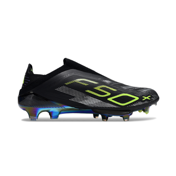 Adidas F50+ Laceless Elite Eletric Stealth Pack Firm Ground FG Kids Football Boot