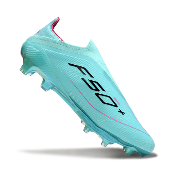 Adidas F50+ Elite Laceless Light Blue FG