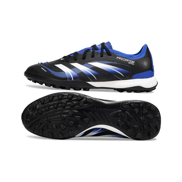 Adidas Predator 25 Elite Black Blue and White TF