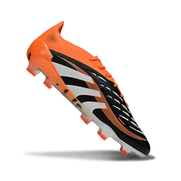 Adidas Predator 25 Elite Black and Orange FG