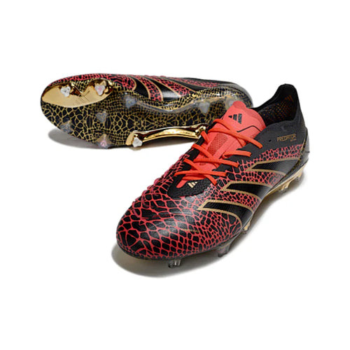 Adidas Predator 25 Elite Black and Red FG