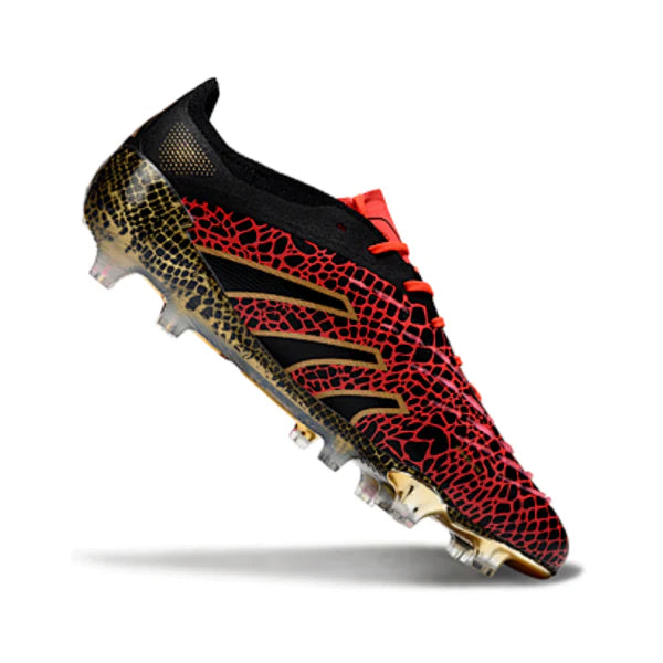Adidas Predator 25 Elite Black and Red FG