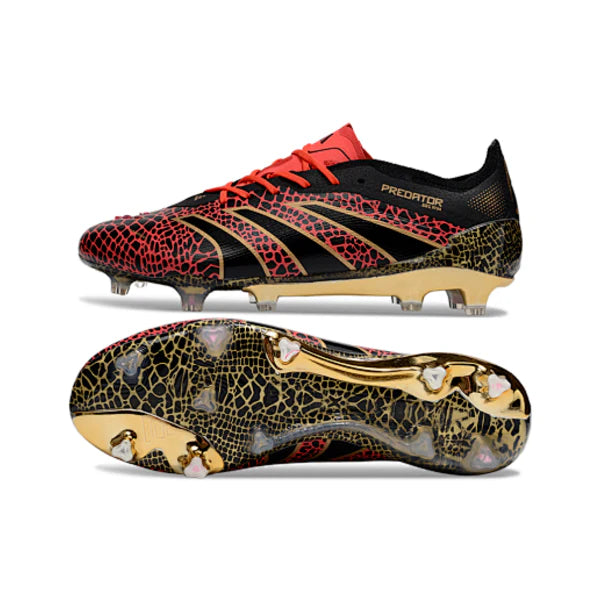 Adidas Predator 25 Elite Black and Red FG