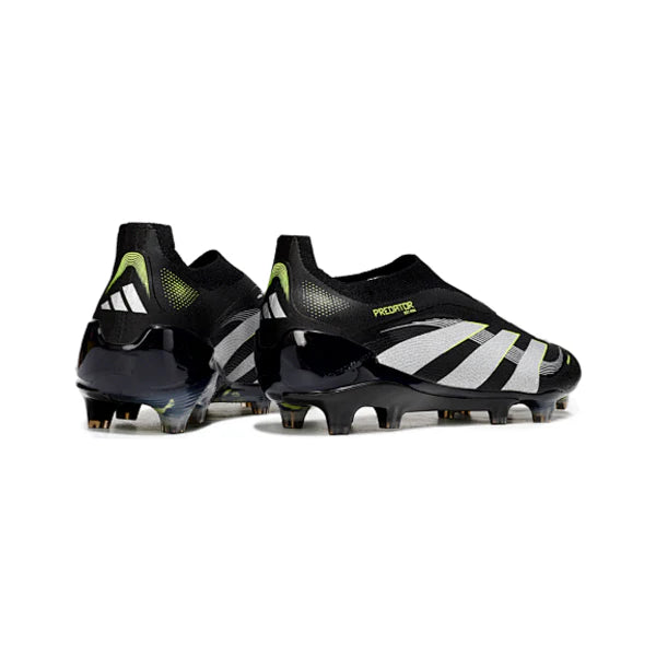 Adidas Predator 25 Elite Laceless Black Pack FG