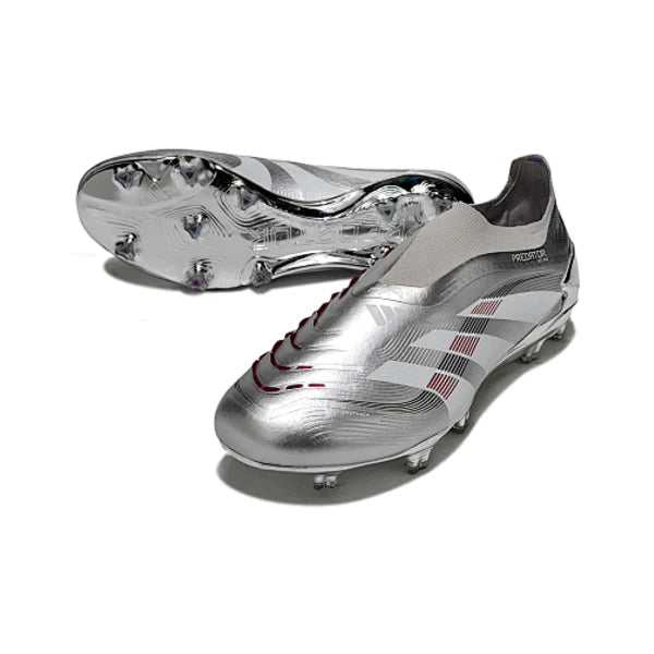 Adidas Predator 25 Elite Laceless Chrome FG