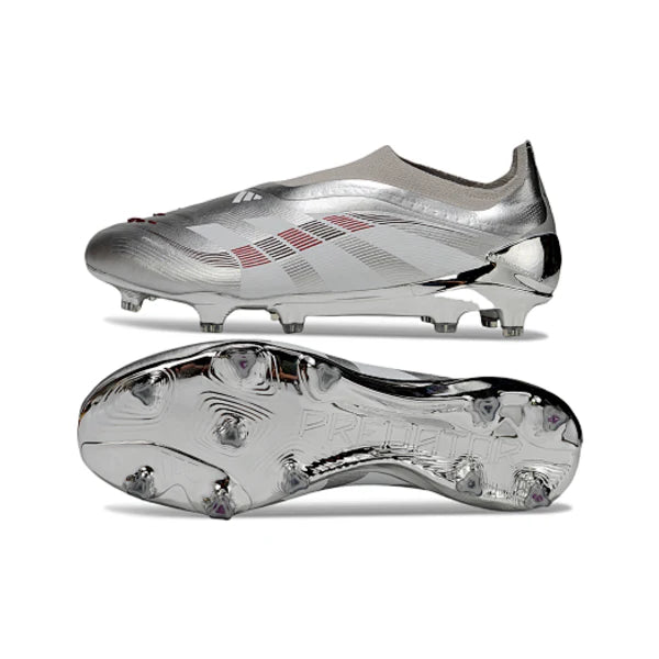 Adidas Predator 25 Elite Laceless Chrome FG