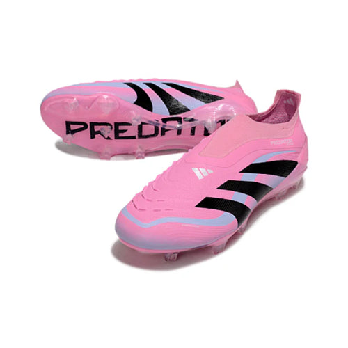 Adidas Predator 25 Elite Laceless Light Pink FG