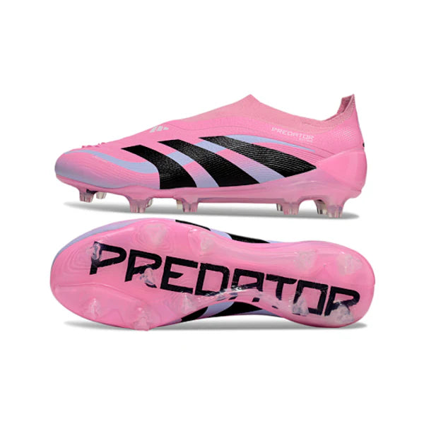 Adidas Predator 25 Elite Laceless Light Pink FG