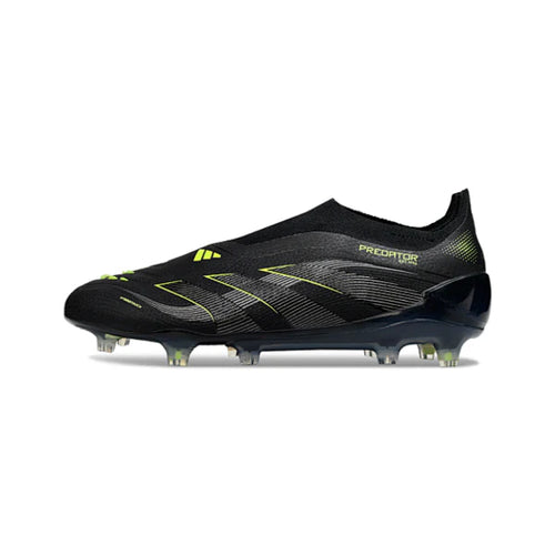 Adidas Predator 25 Elite Laceless Stealth Electric Pack FG