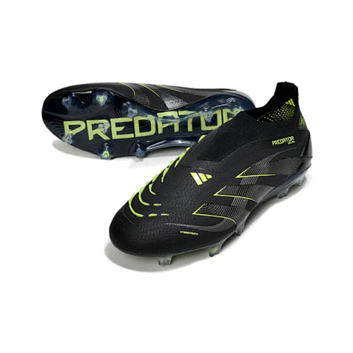 Adidas Predator 25 Elite Laceless Stealth Electric Pack FG