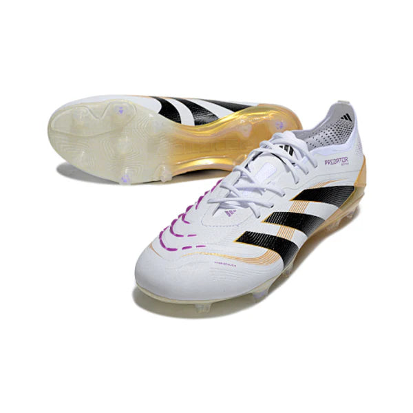 Adidas Predator 25 Elite Road to Glory Pack Black and White FG