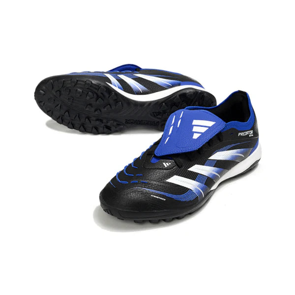 Adidas Predator 25 Elite Tongue Black Blue and White TF