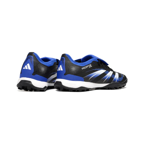 Adidas Predator 25 Elite Tongue Black Blue and White TF