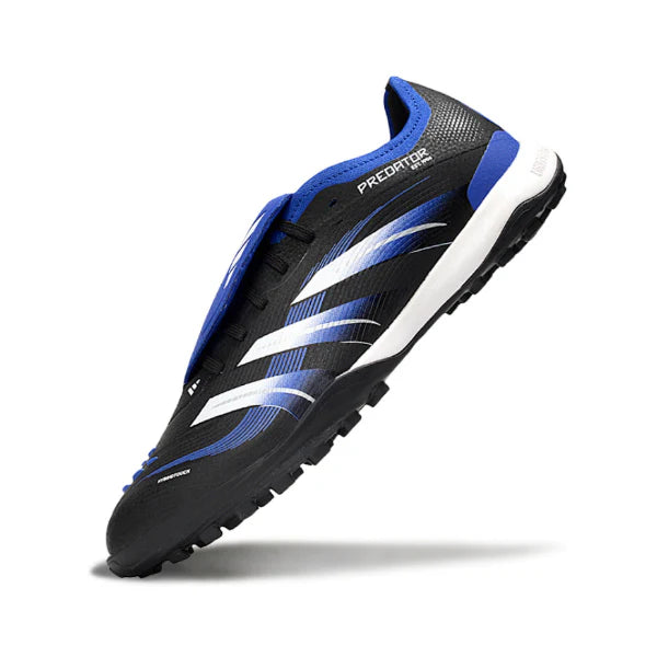 Adidas Predator 25 Elite Tongue Black Blue and White TF