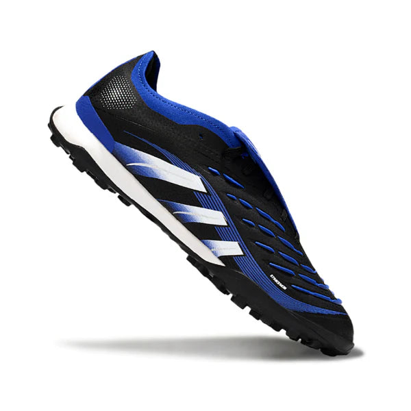 Adidas Predator 25 Elite Tongue Black Blue and White TF