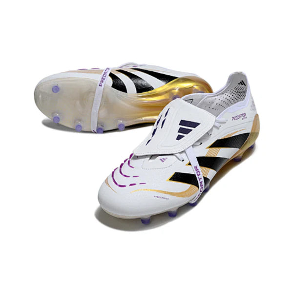 Adidas Predator 25 Elite Tongue Black and White AG